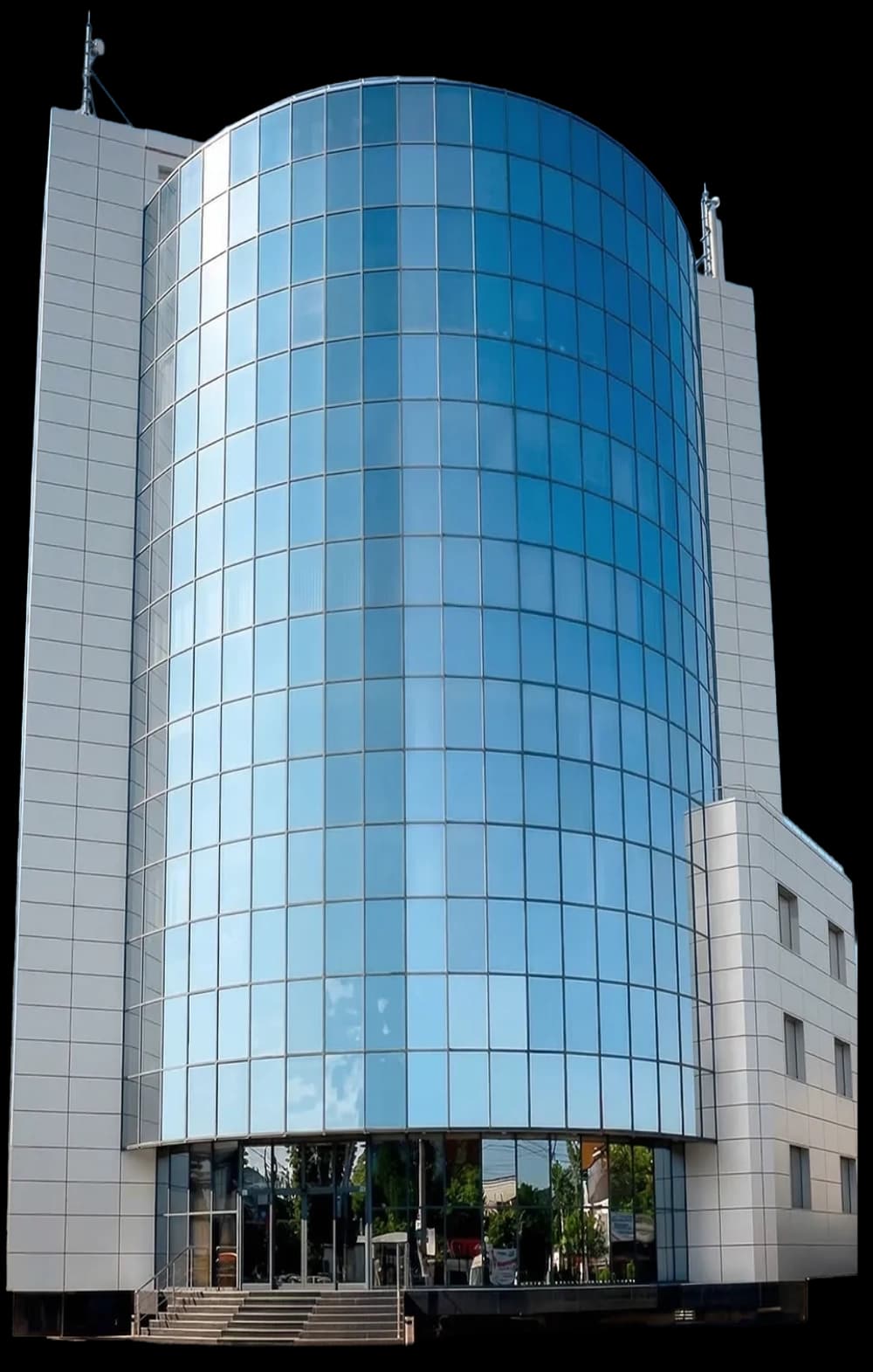 Granit Business Center — Fațada clădirii
