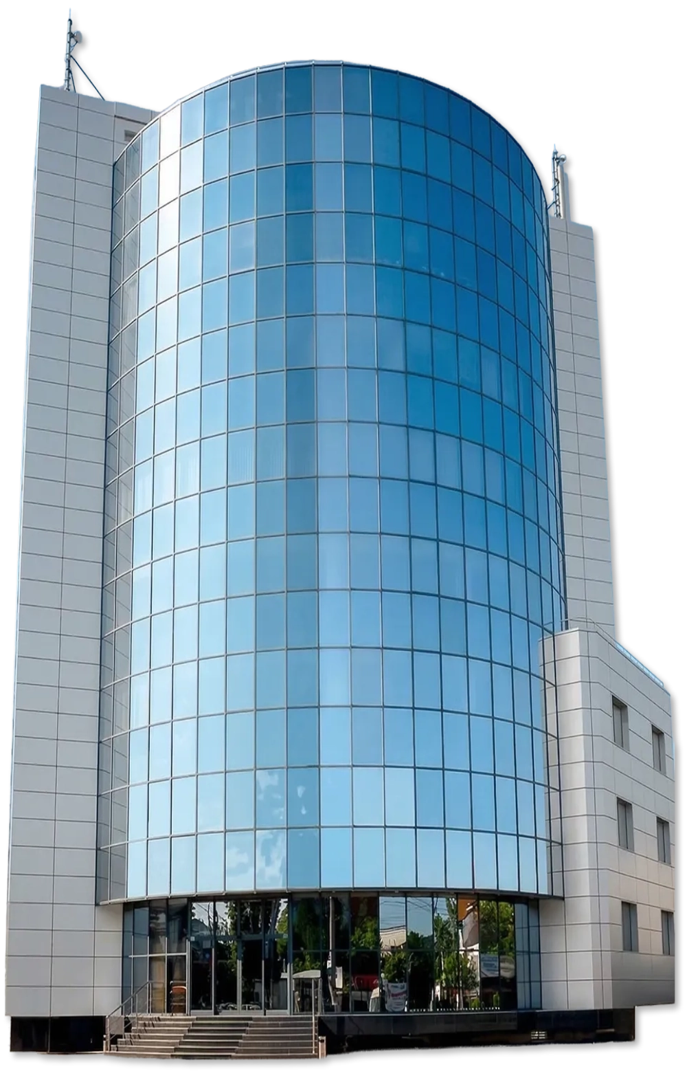 Granit Business Center — Fațada clădirii